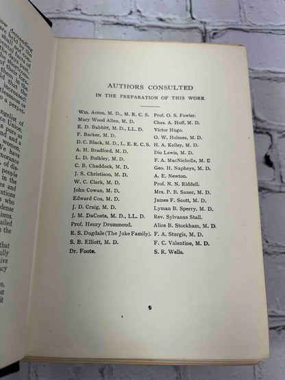 Eugenics: Laws of Sex Life and Heredity