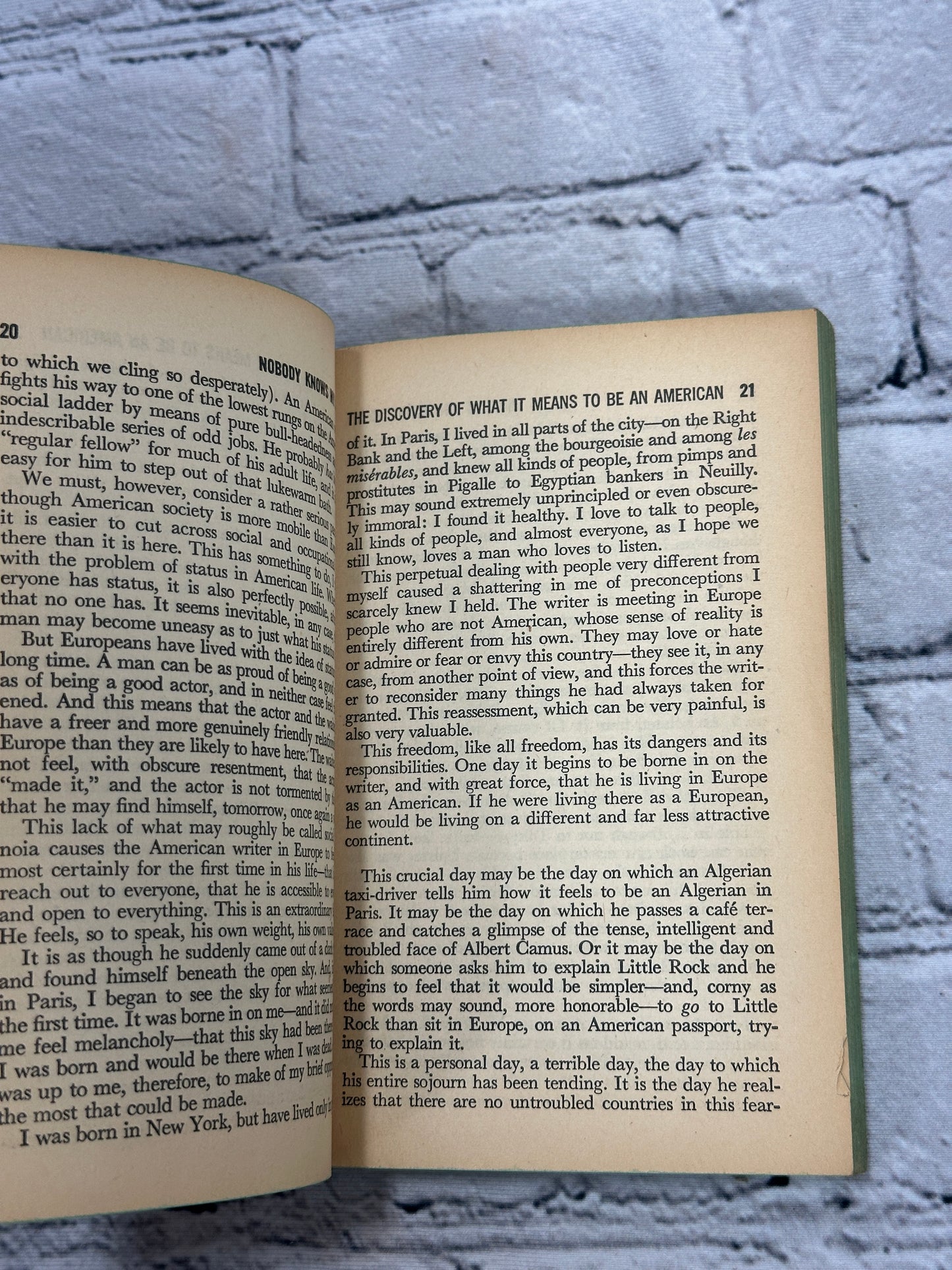 Nobody Knows my Name  by James Baldwin [Dell · First Print · 1963]