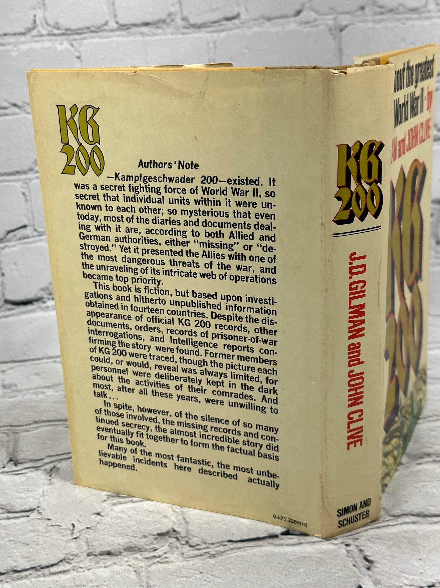 KG 200 by J. D. Gilman and John Clive [1977 · First Printing]