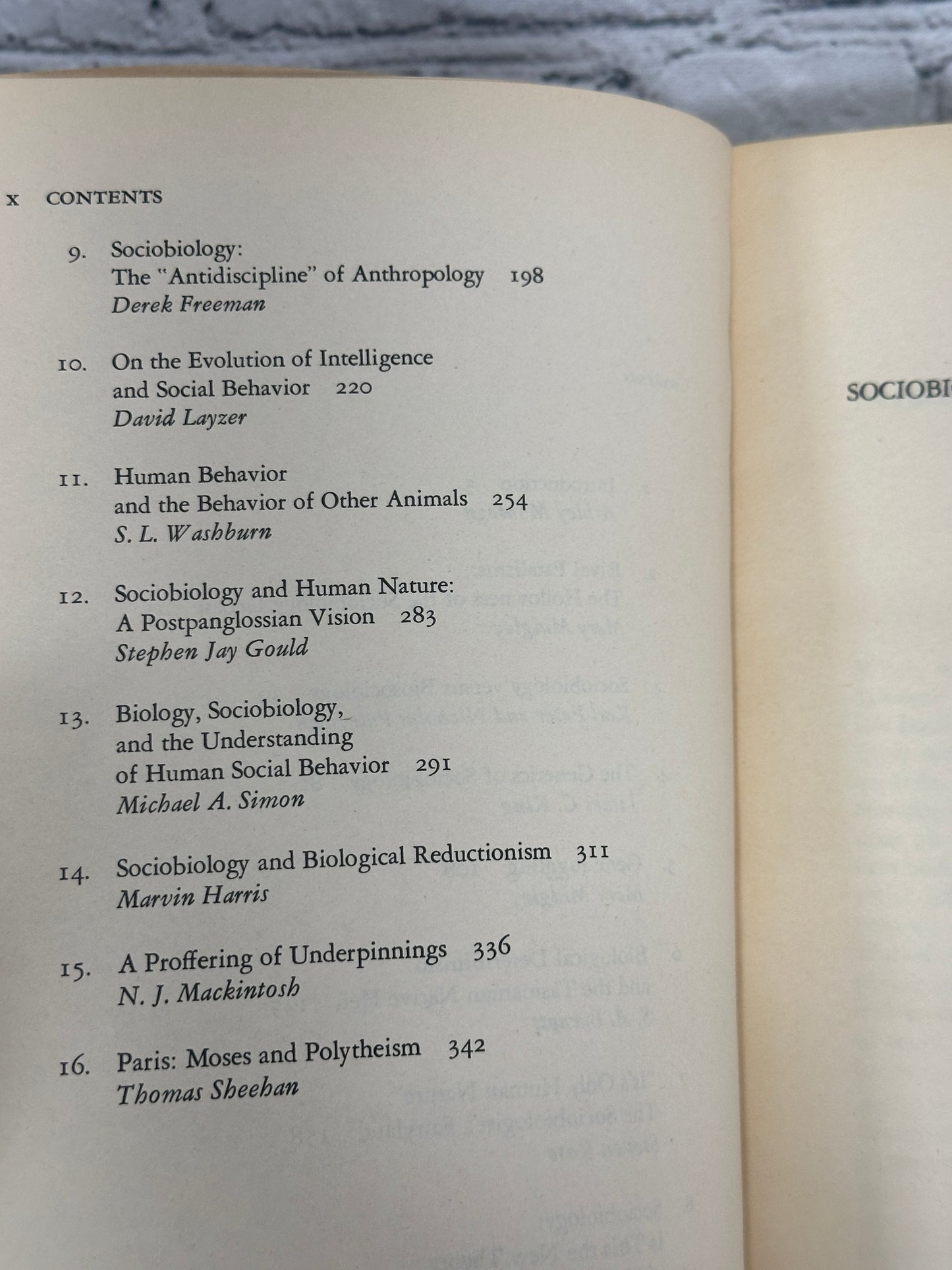 Sociobiology Examined edited by Ashley Montagu [1980 · 1st Edition]