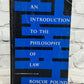 An Introduction to the Philosophy of Law By Roscoe Pound [1963]