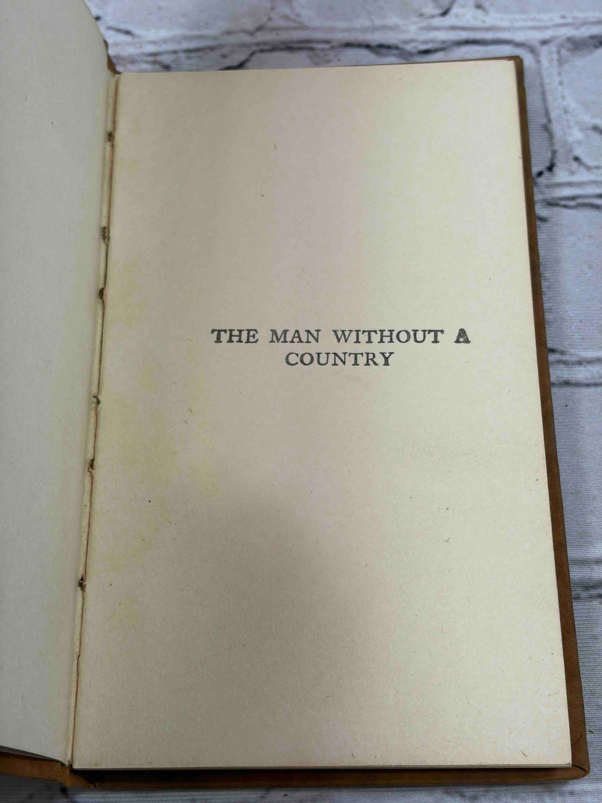 The Man Without a Country