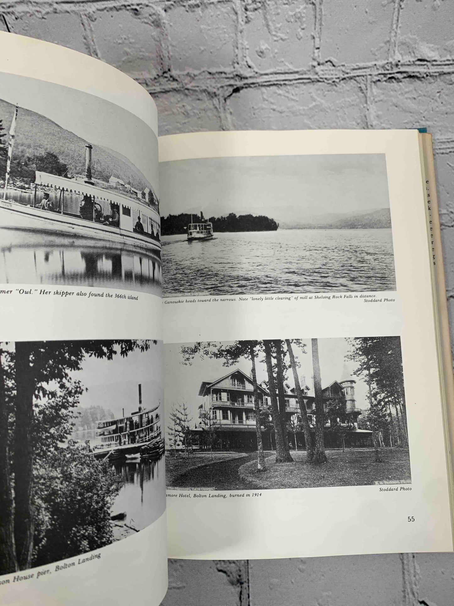 Sweet Peas And A White Bridge: On Lake George When Steam Was King