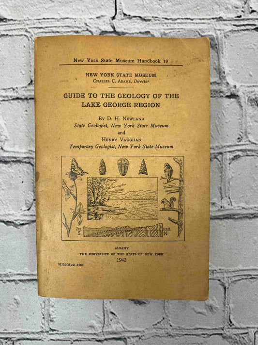 Guide to the Geology of the Lake George Region w/ Map