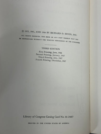 Selected Antitrust Cases  Landmark Decisions By Irwin Stelzer [1967]