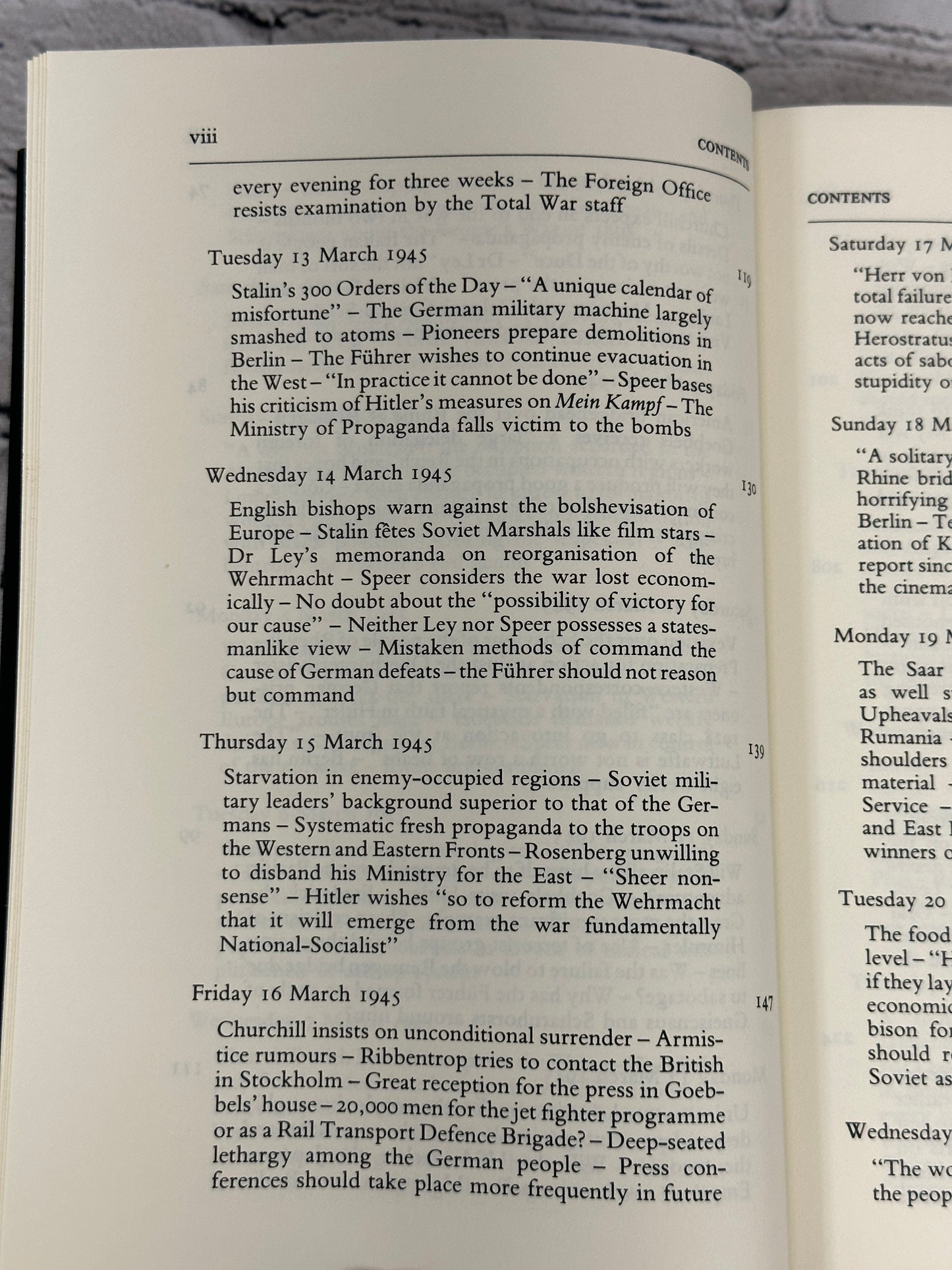 The Diaries of Joseph Goebbels: Final Entires.. ed. by Hugh Trevor-Roper [1978]