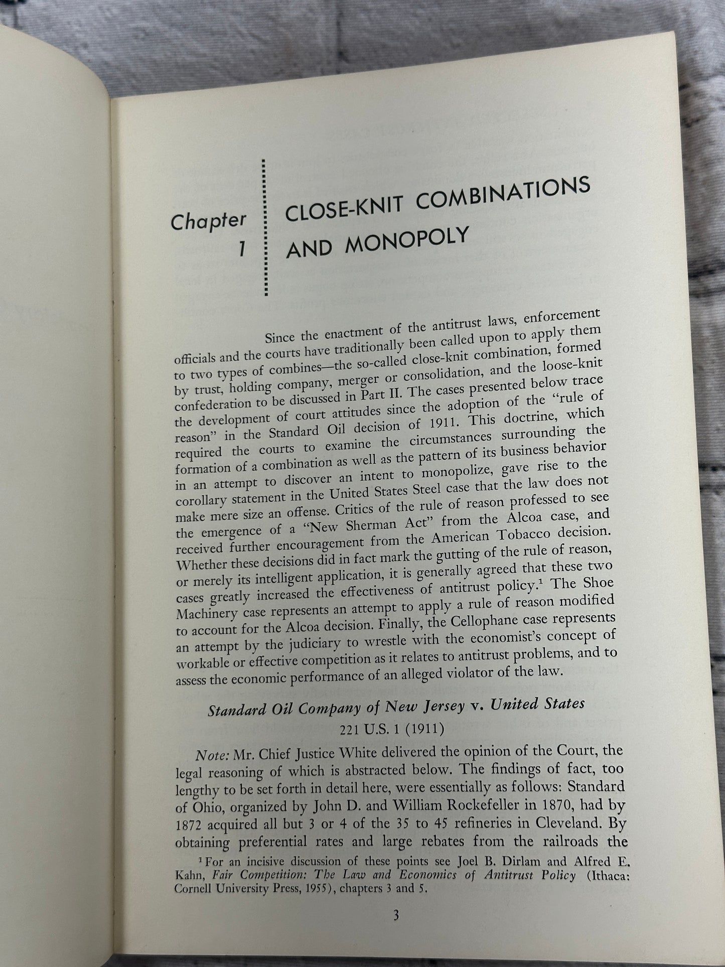 Selected Antitrust Cases  Landmark Decisions By Irwin Stelzer [1967]