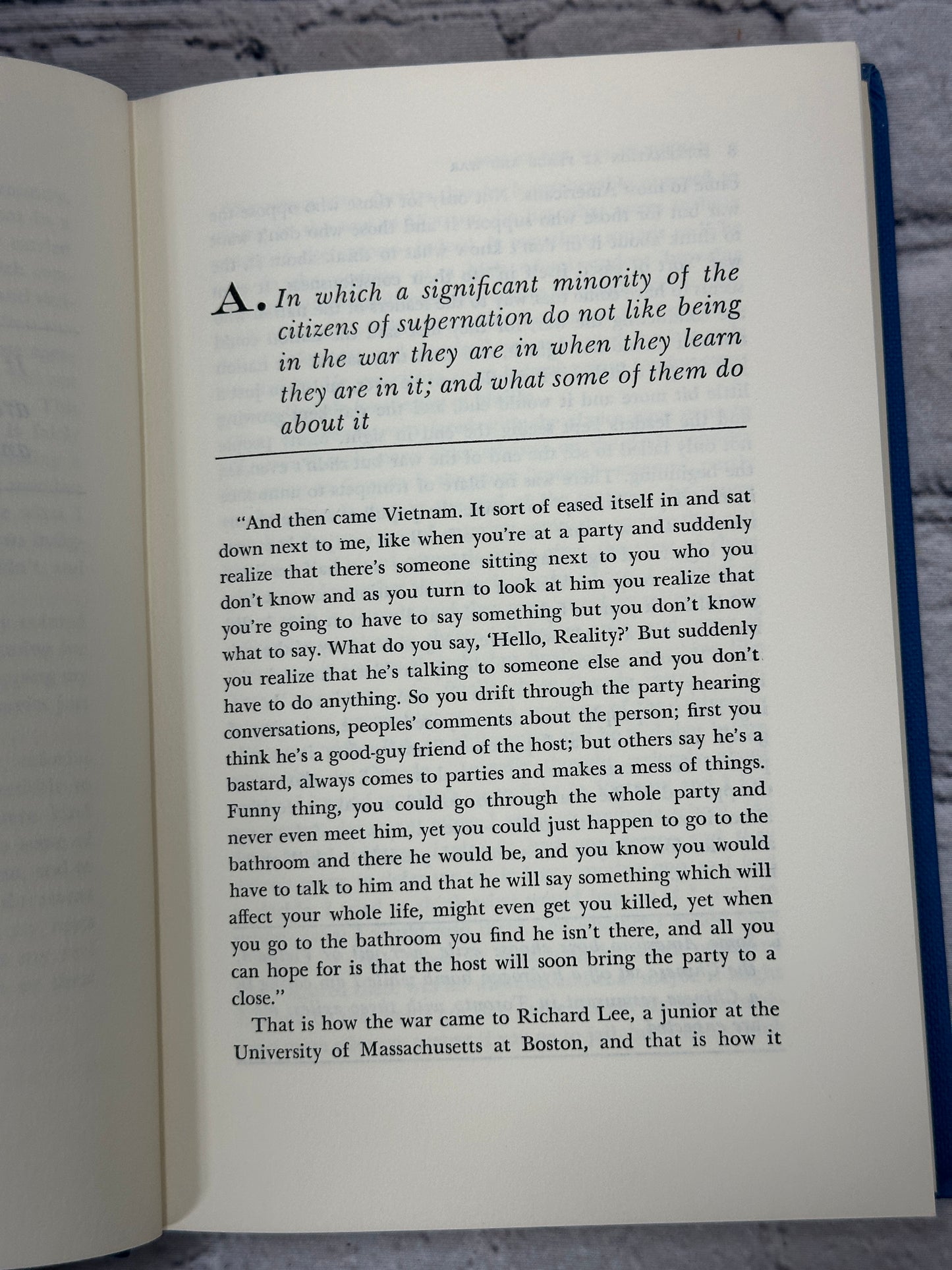 Supernation at Peace and War by Dan Wakefield [First Edition · 1968]