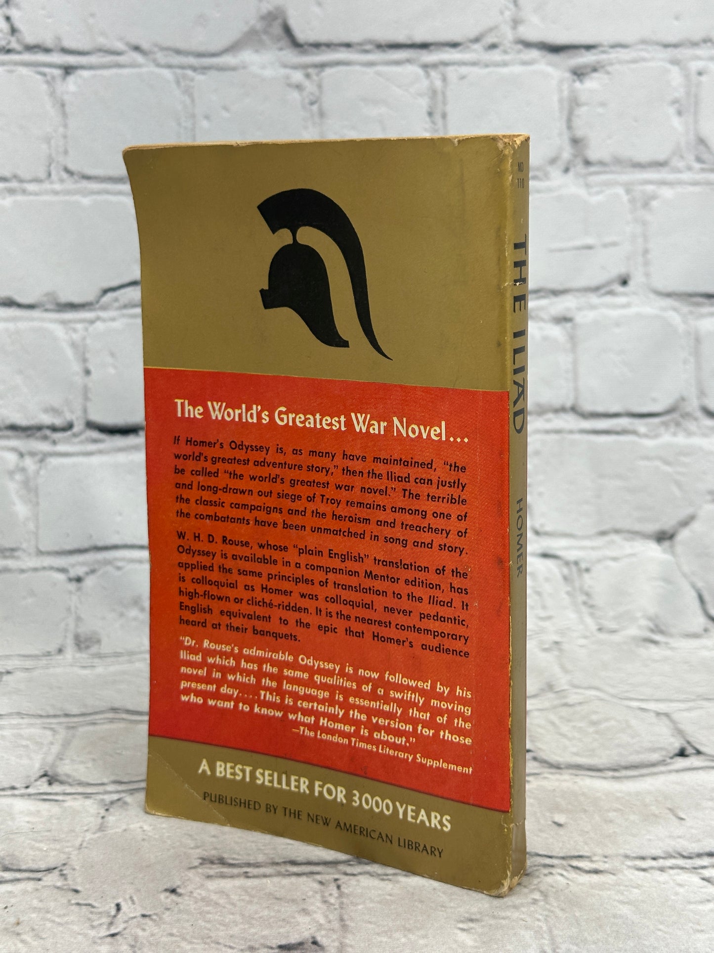 The Iliad by Homer  [Mentor Classic  · 1962]