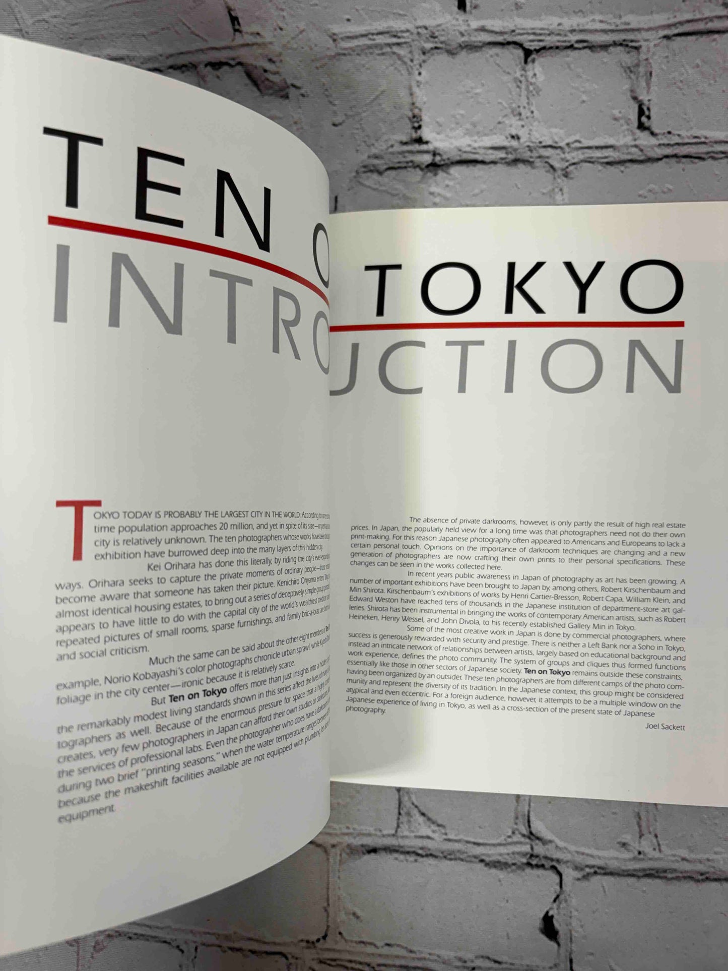 Ten on Tokyo An Exhibition on Japanese Leading Photographers