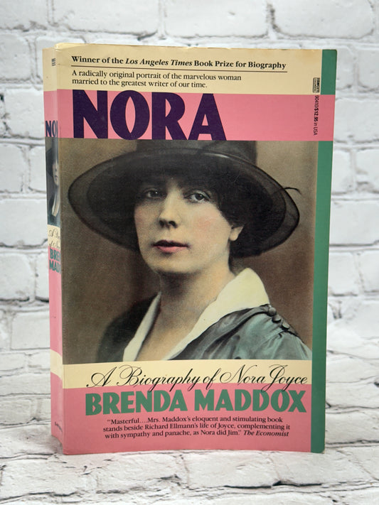 Nora, A Biography of Nora Joyce By Brenda Maddox [1st Ballantine Ed · 1989]