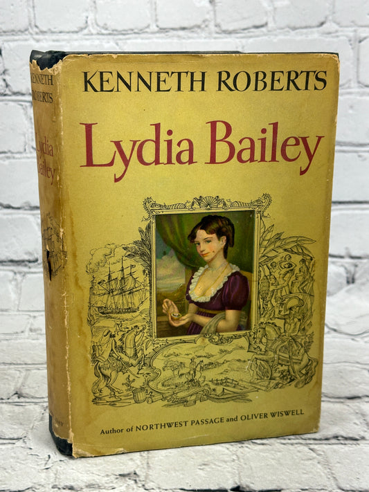 Lydia Bailey by Kenneth Roberts [1947 · Book Club Edition]