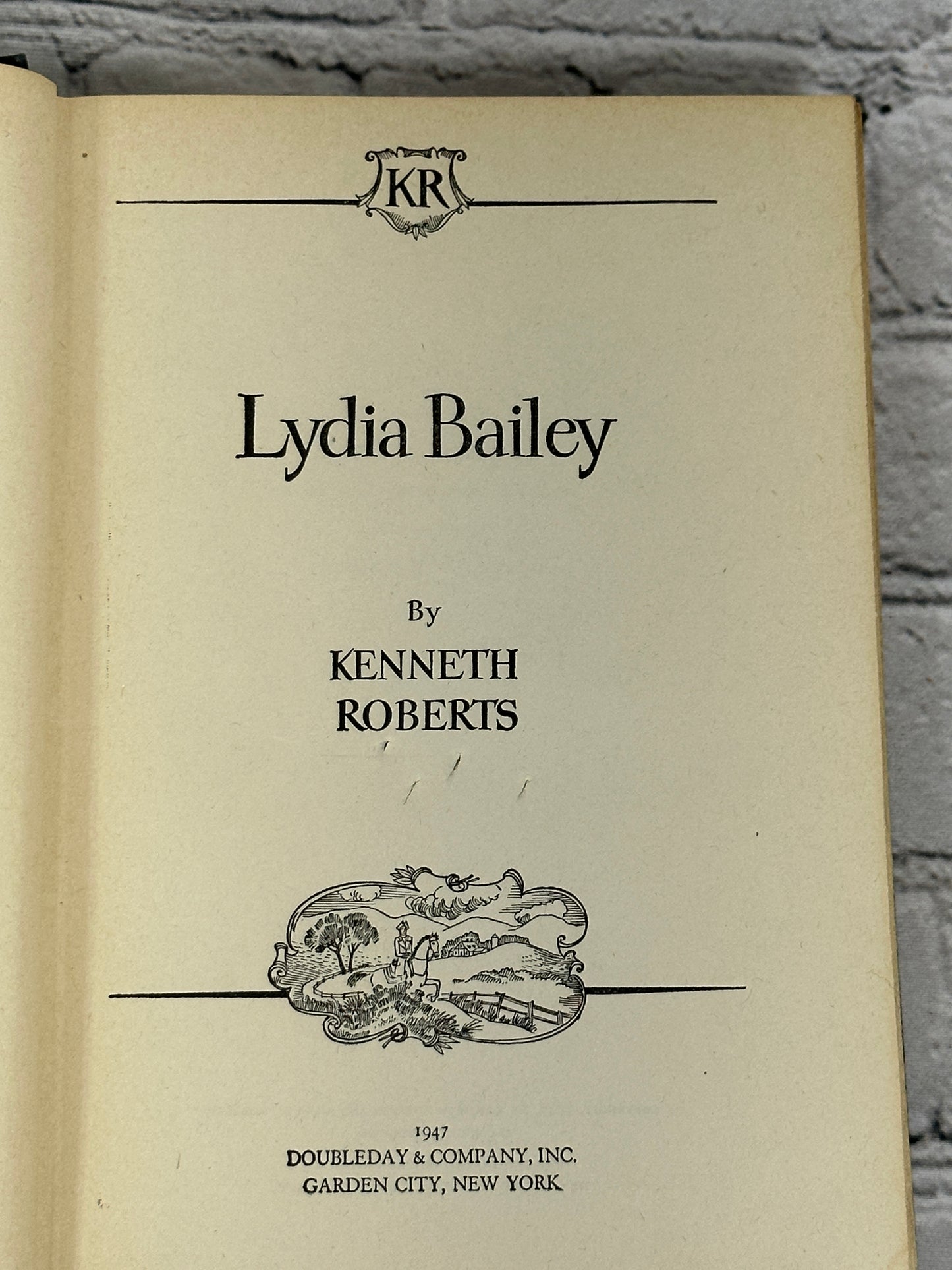 Lydia Bailey by Kenneth Roberts [1947 · Book Club Edition]