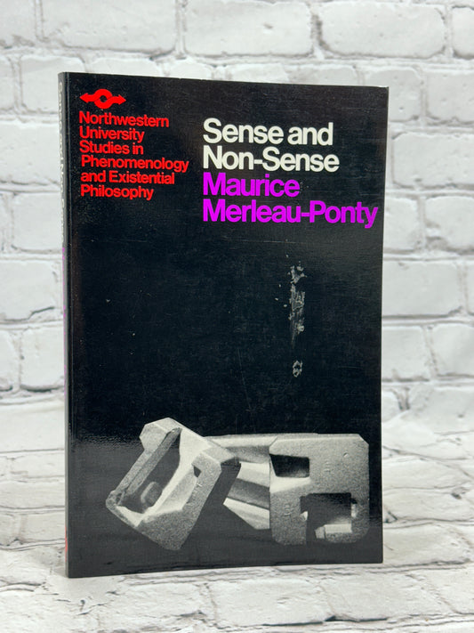 Sense and Non-Sense By Maurice Merleau-Ponty [4th Print · 1982]