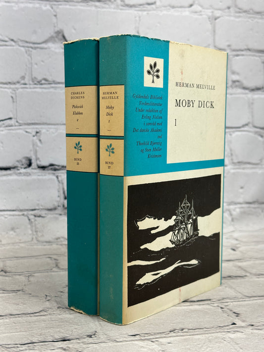 Moby Dick 1&2 by Herman Melville [1966 · Gyldendals Bibliotek · Danish]