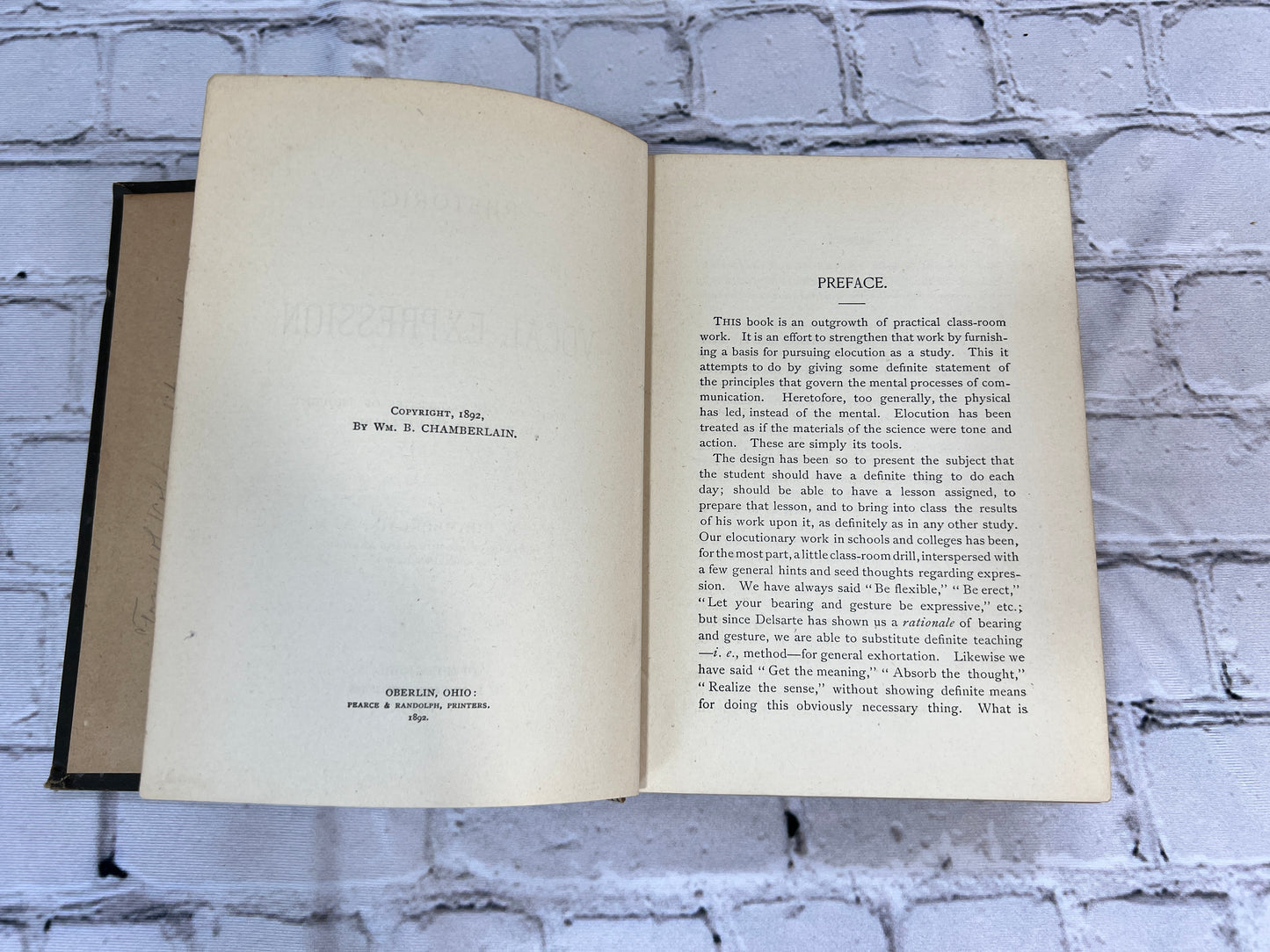 Rhetoric of Vocal Expression: A Study of the Properties of Thought as Related to Utterance [1st Ed. · 1892]