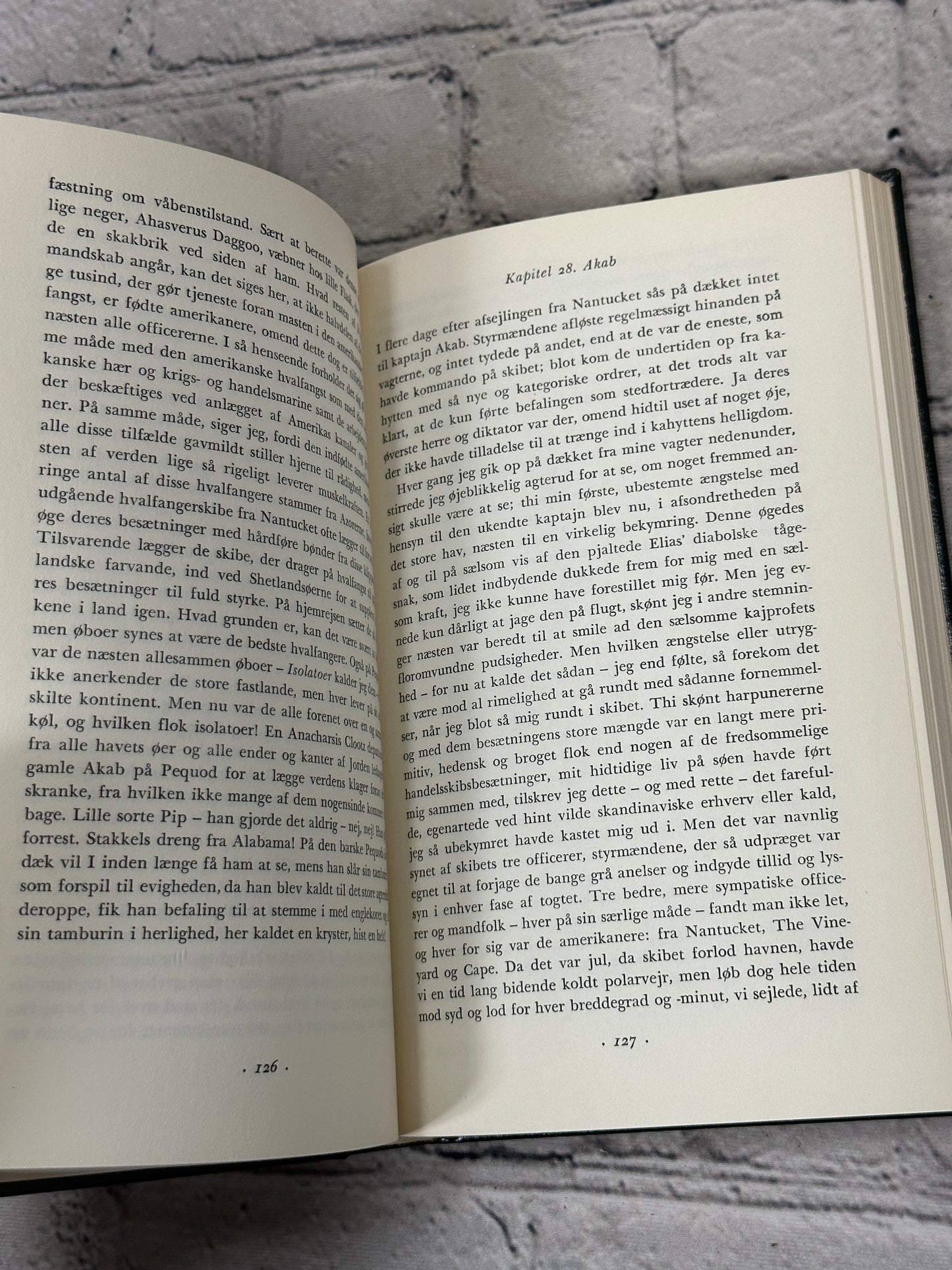 Moby Dick 1&2 by Herman Melville [1966 · Gyldendals Bibliotek · Danish]