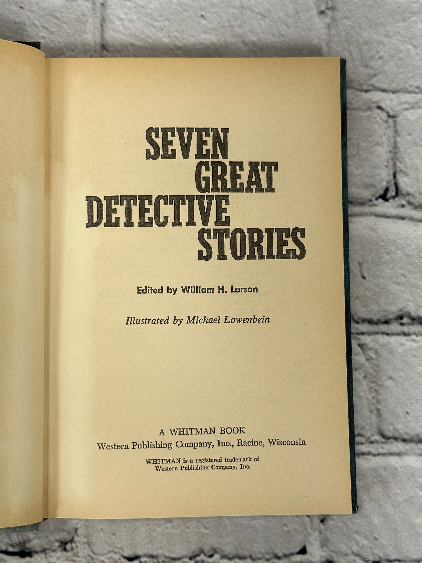 Seven Great Detective Stories by William Larson [1968]