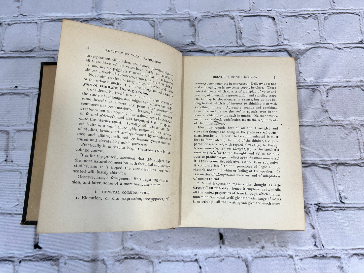 Rhetoric of Vocal Expression: A Study of the Properties of Thought as Related to Utterance [1st Ed. · 1892]