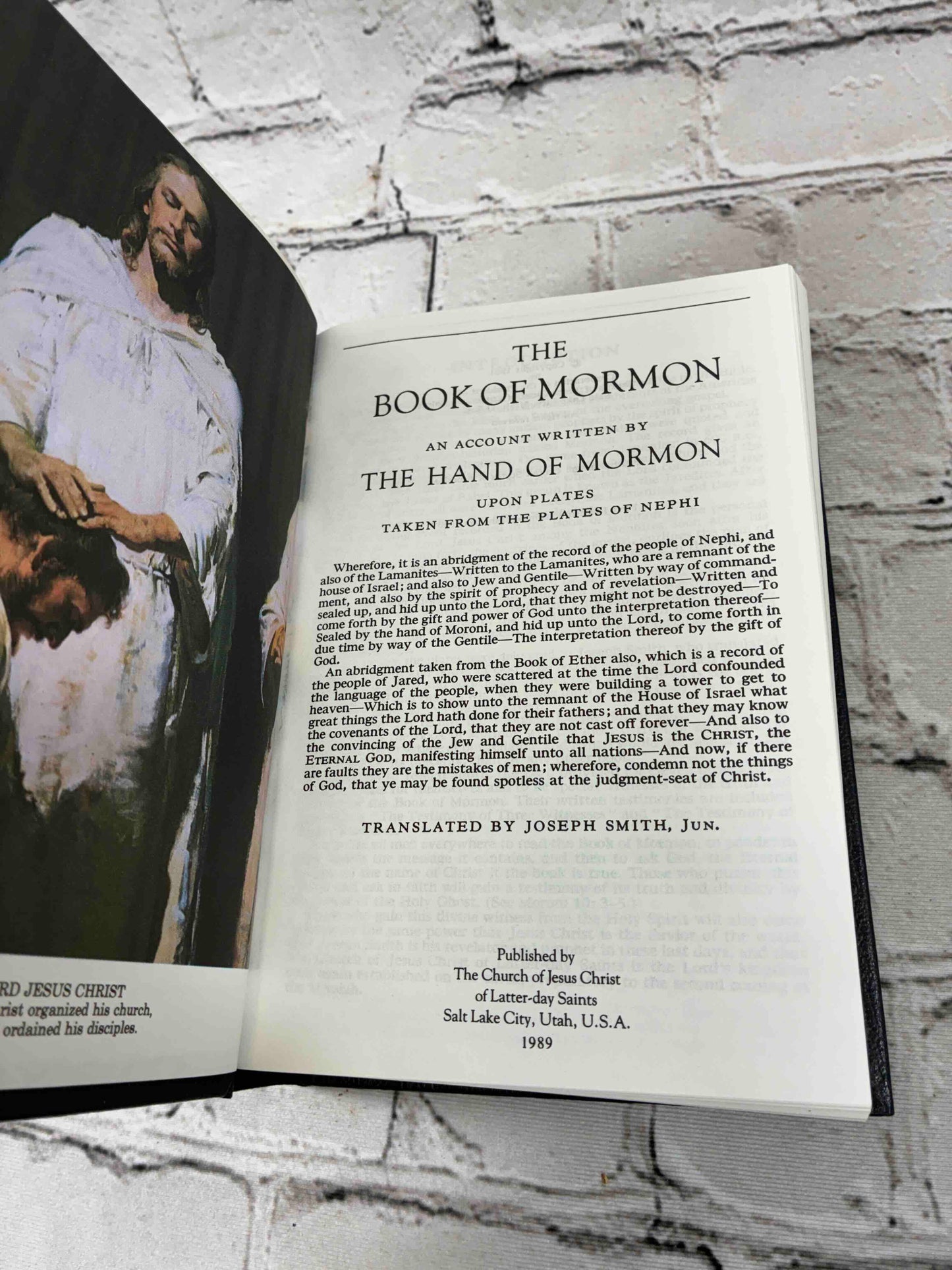The Book of Mormon Another Testament of Jesus Christ