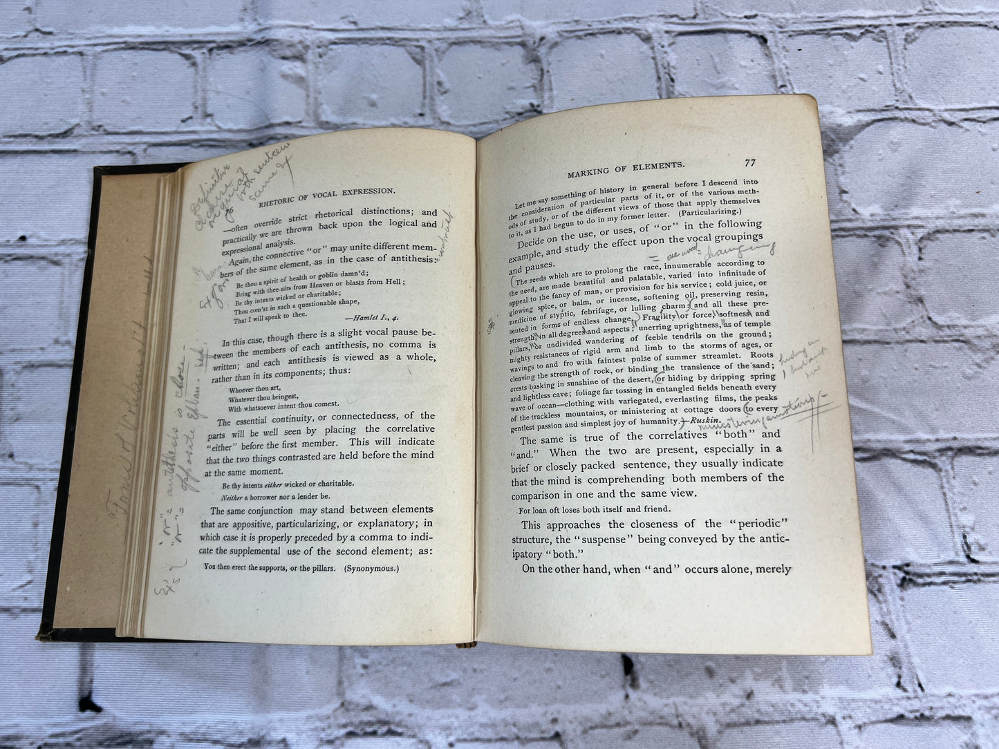 Rhetoric of Vocal Expression: A Study of the Properties of Thought as Related to Utterance [1st Ed. · 1892]