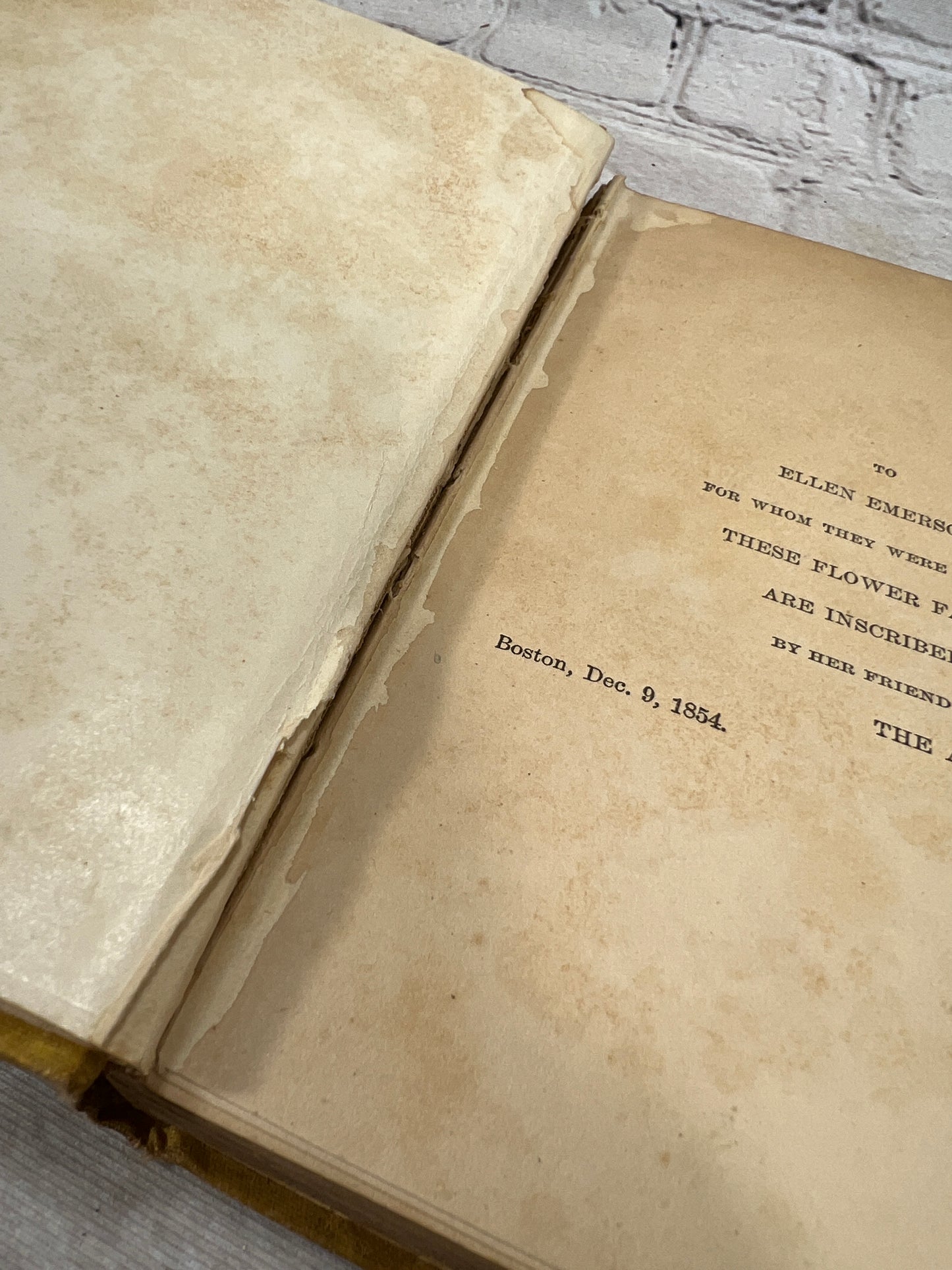 Flower Fables By Louisa May Alcott [H. M Caldwell · 1854]