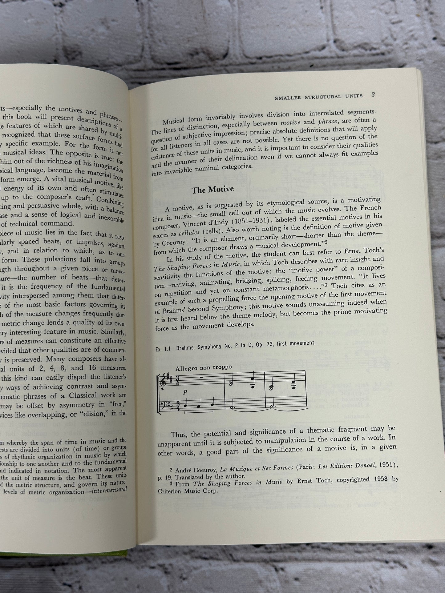 Form in Music By Wallace Berry [1st Edition · 4th Print · 1966]