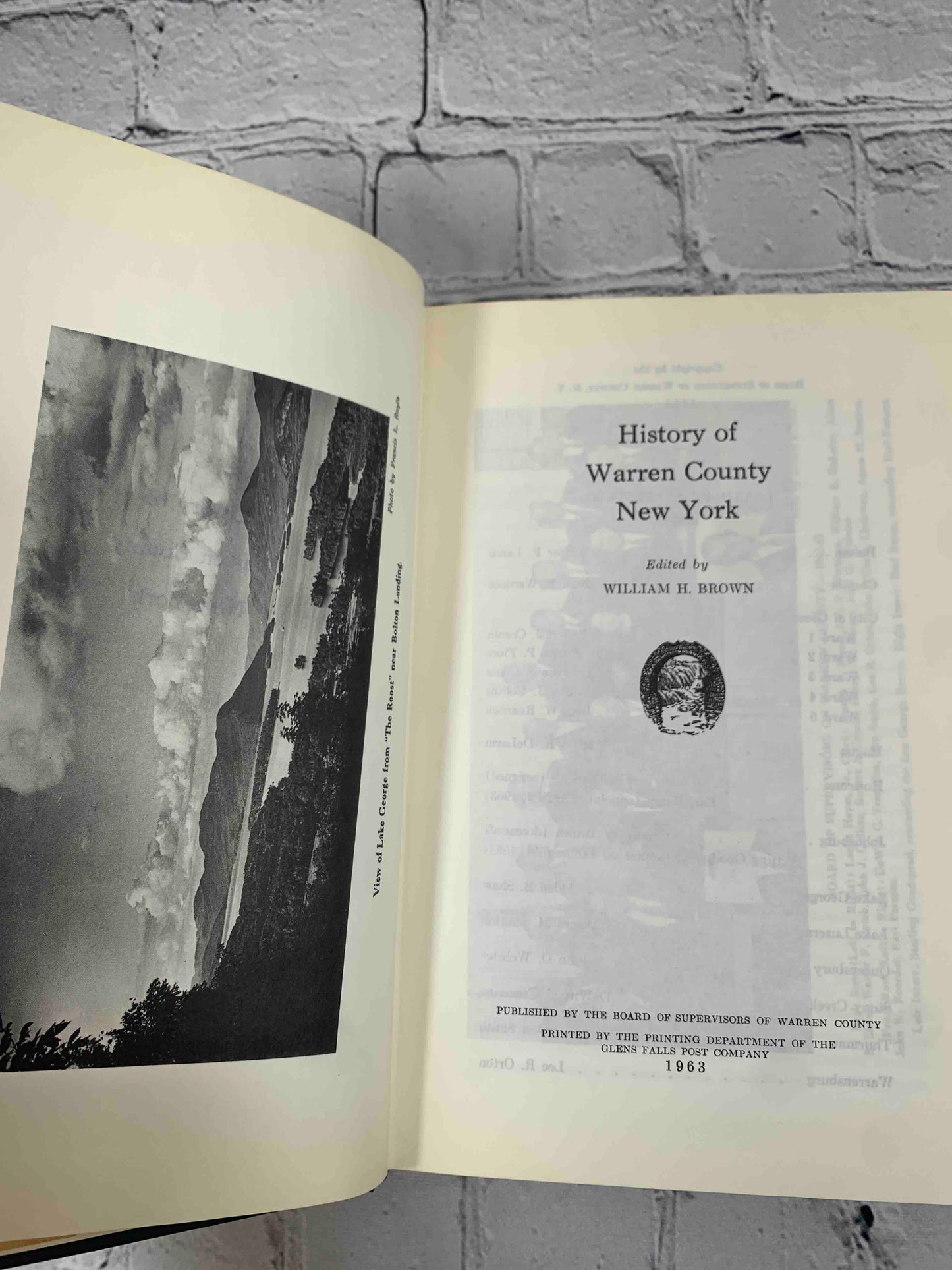 History of Warren County New York
