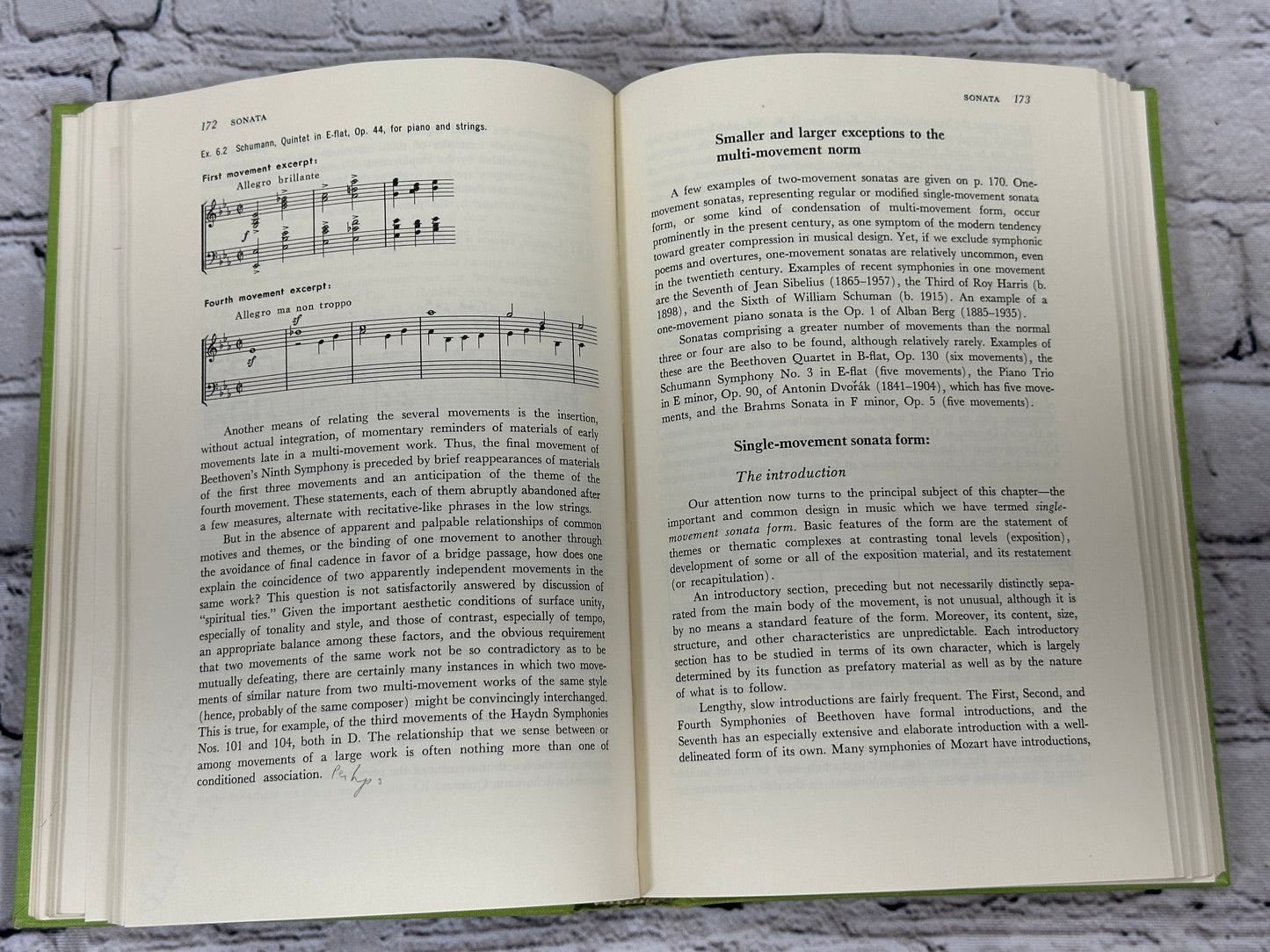 Form in Music By Wallace Berry [1st Edition · 4th Print · 1966]