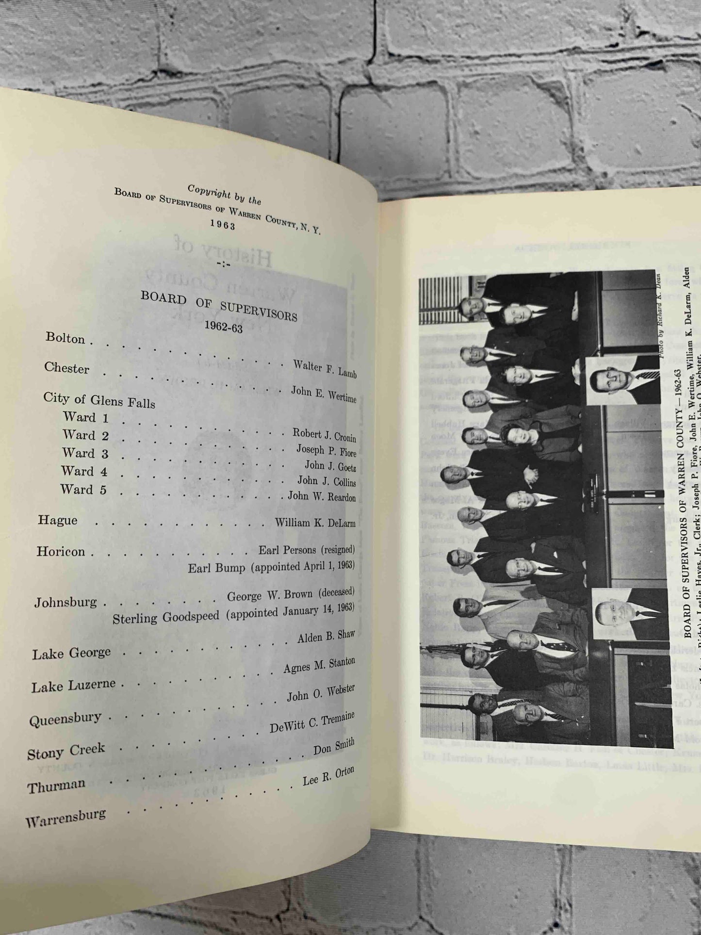 History of Warren County New York