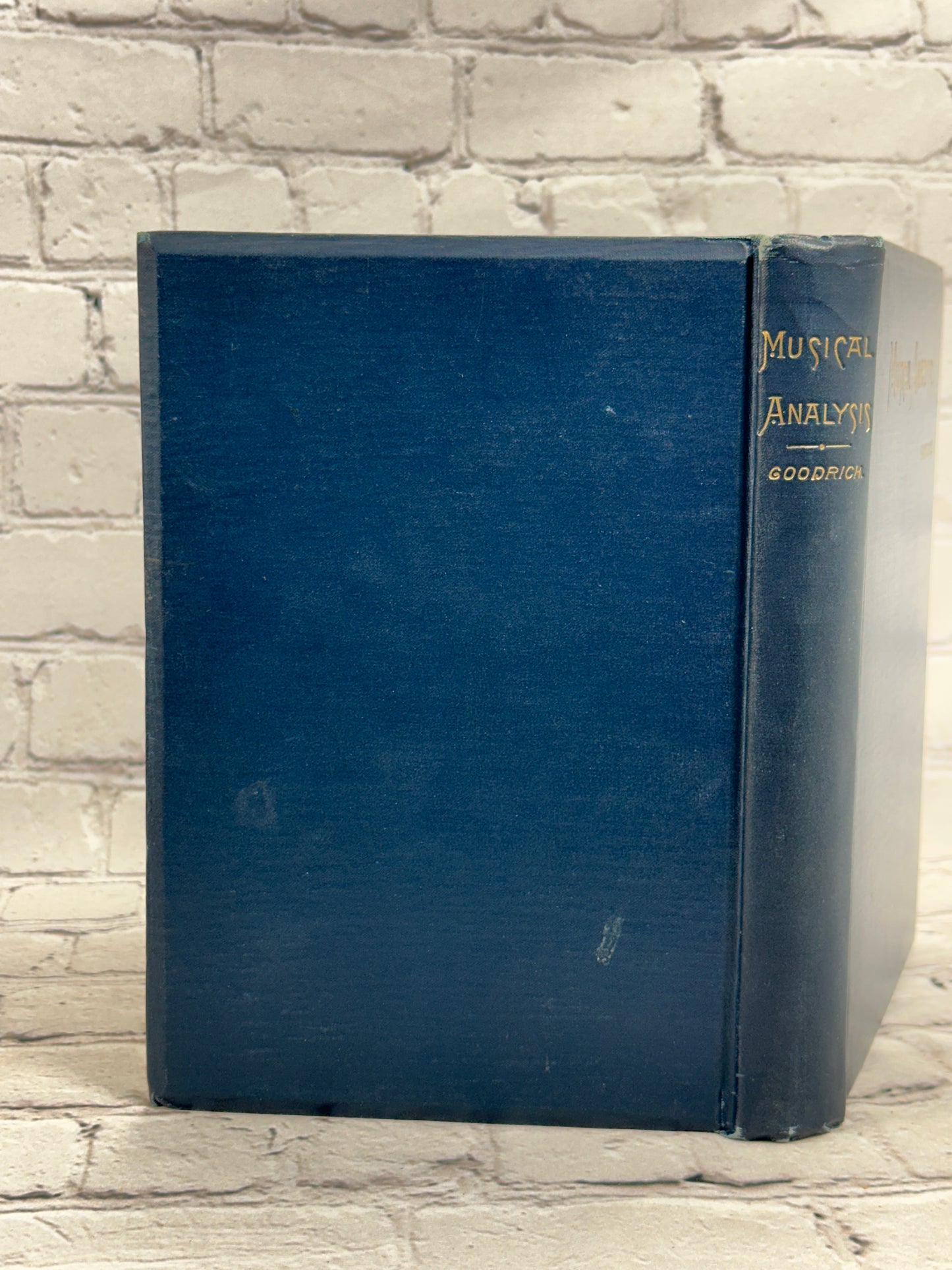 Complete Musical Analysis By A.J. Goodrich [1st Edition · 1889]