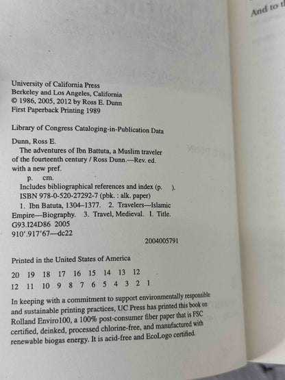 The Adventures of Ibn Battuta: A Muslim Traveler of the Fourteenth Century, With a New Preface