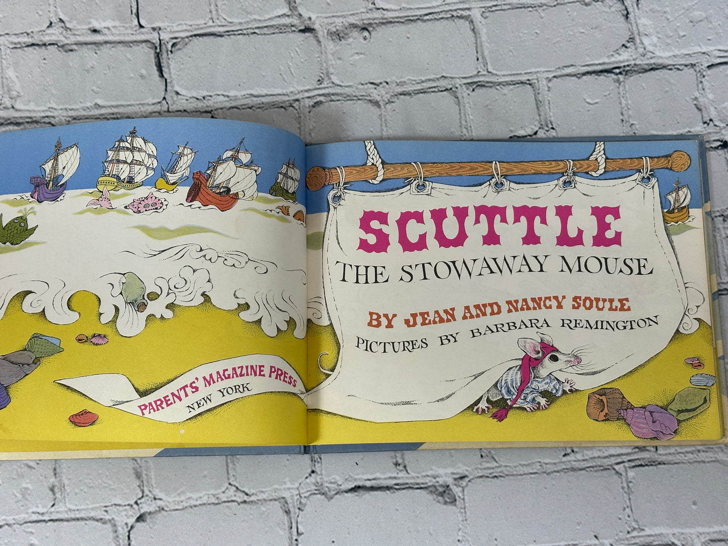 Scuttle the Stowaway Mouse