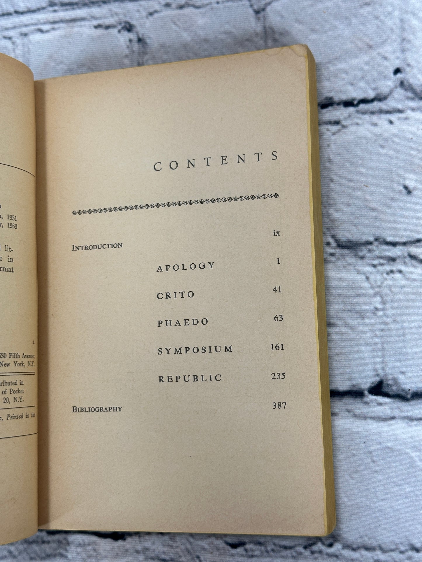 Dialogues Of Plato [Washington Square Press · 1963]