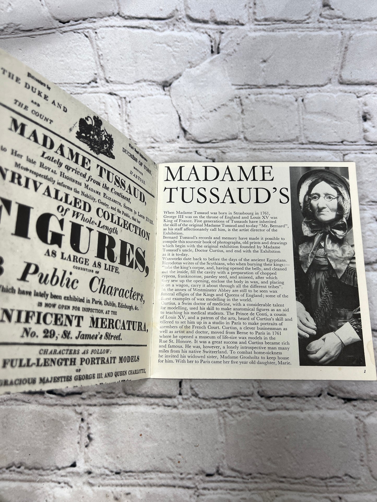 Madame Tussaud's Souvenir [The Broadway Press Limited, Lewisham]