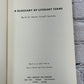 A Glossary of Literary Terms by M.H. Abrams [1966]