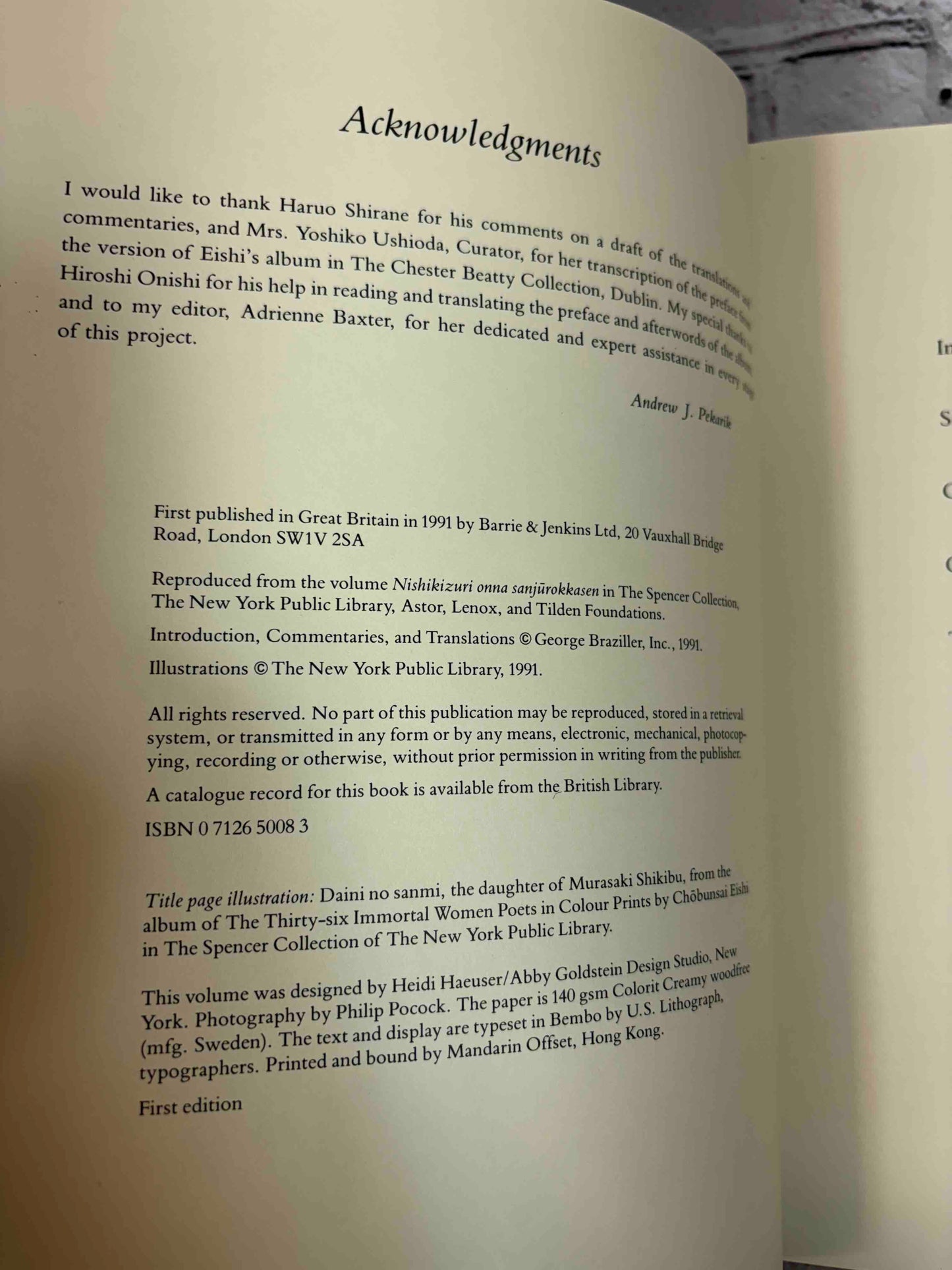 The Thirty-Six Immortal Woman Poets