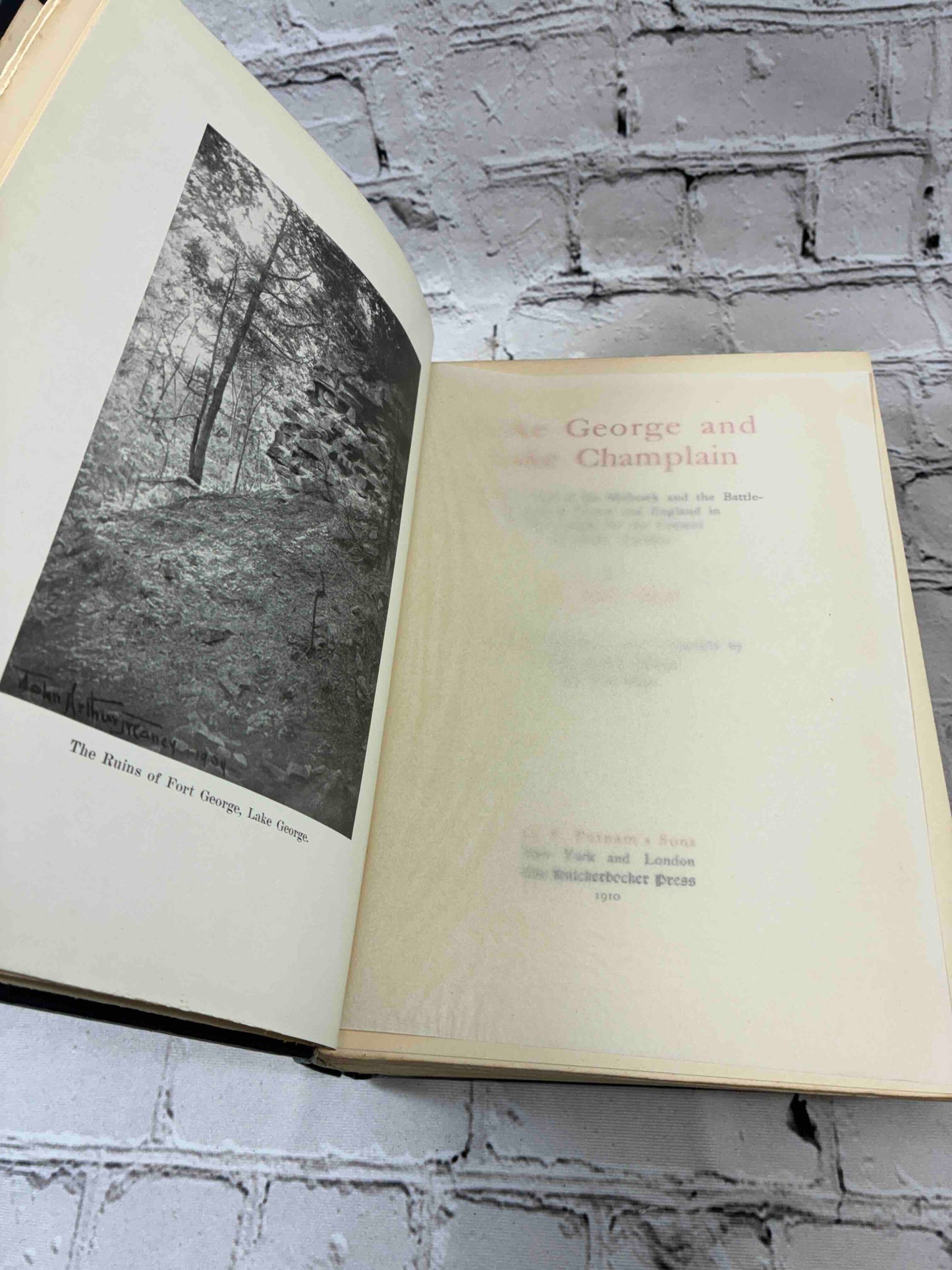 Lake George and Lake Champlain and The Mohawk War Trail