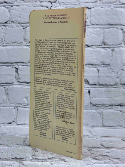 What Style is It?: A Guide to American Architecture