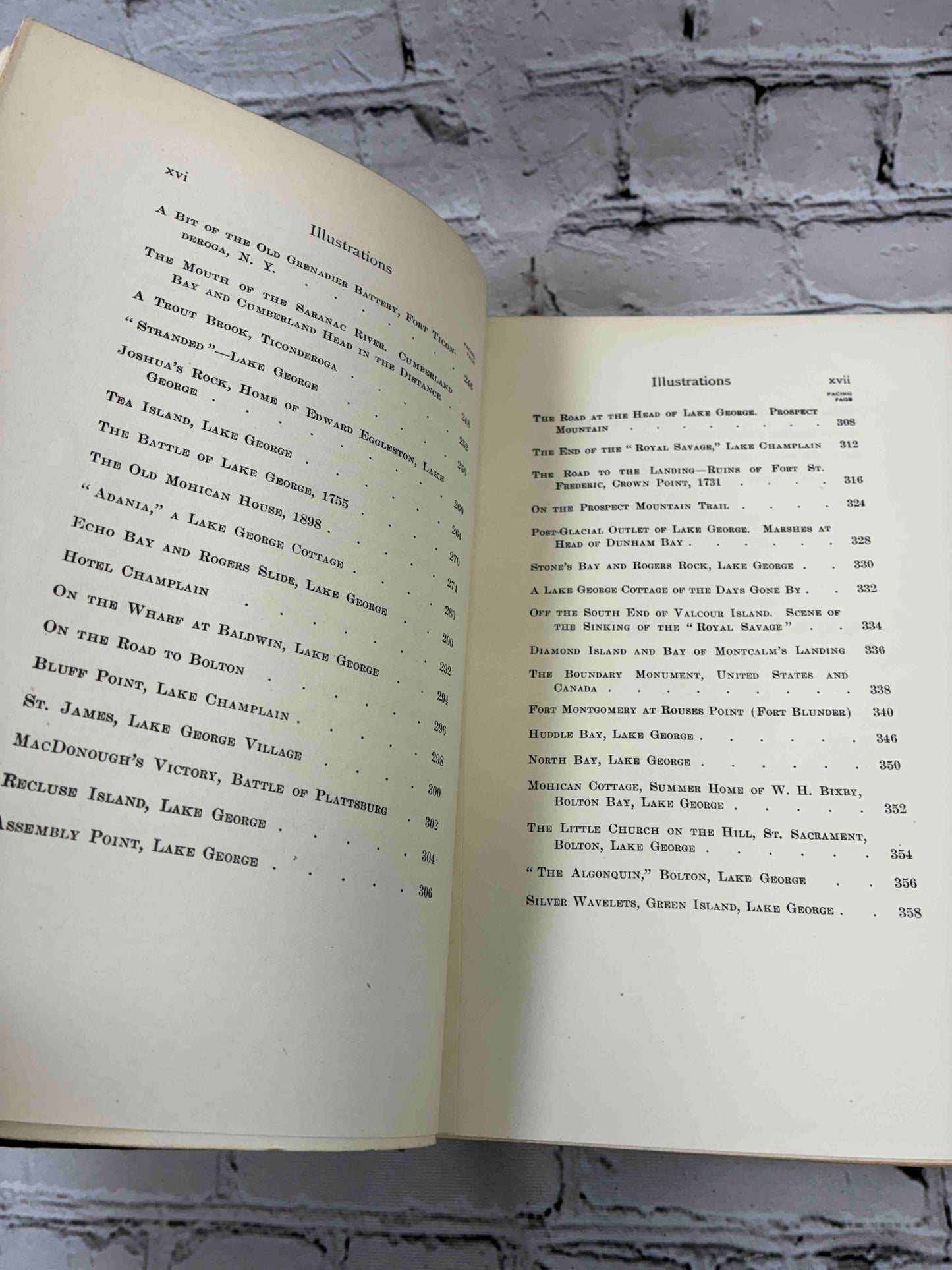 Lake George and Lake Champlain and The Mohawk War Trail