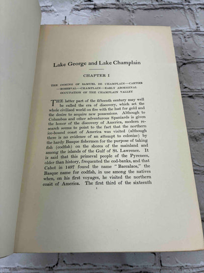 Lake George and Lake Champlain and The Mohawk War Trail