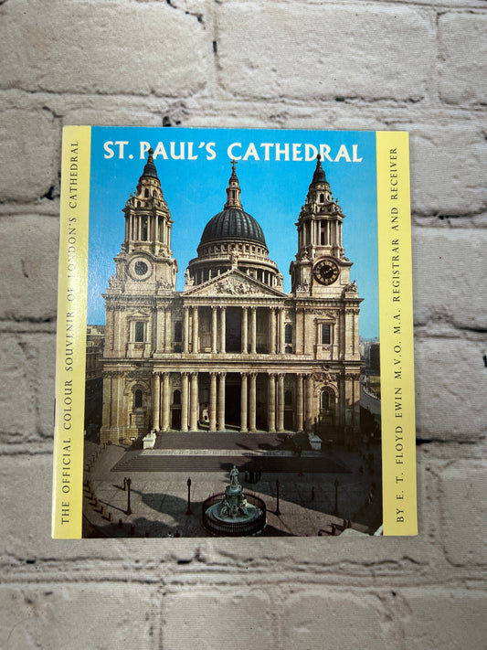 St. Paul's Cathedral By E T Floyd Ewin [A Pitkin Pictoral Book]