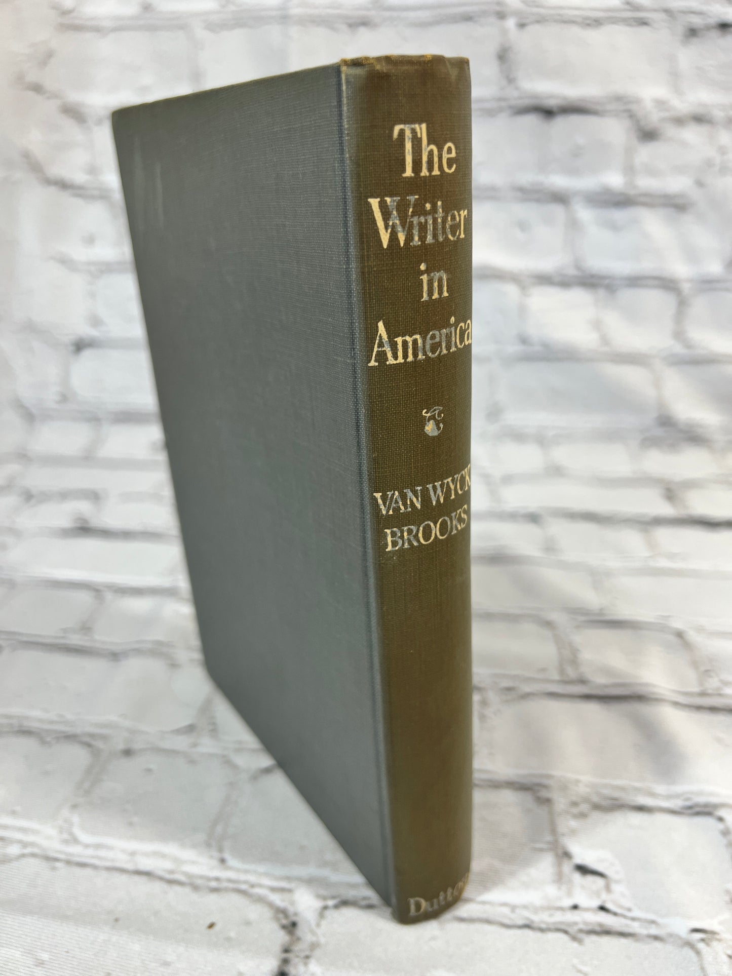 The Writer in America by Van Wyck Brooks [1st Ed. · 1953]