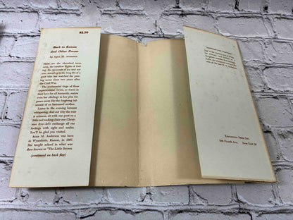 Back to Kansas and other poems