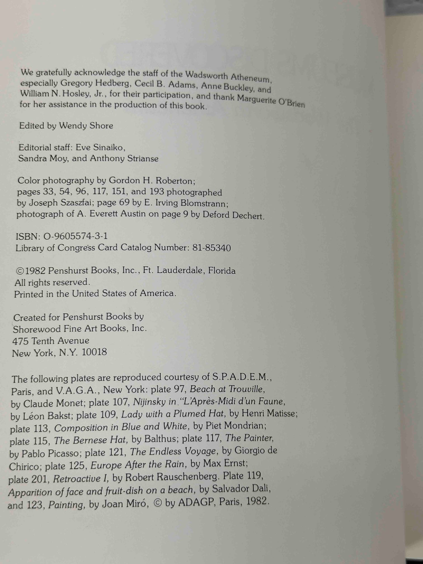 Museums Discovered : the Wadsworth Atheneum / by Gerald Silk with Twenty Essays Contributed by Alison De Lima Greene