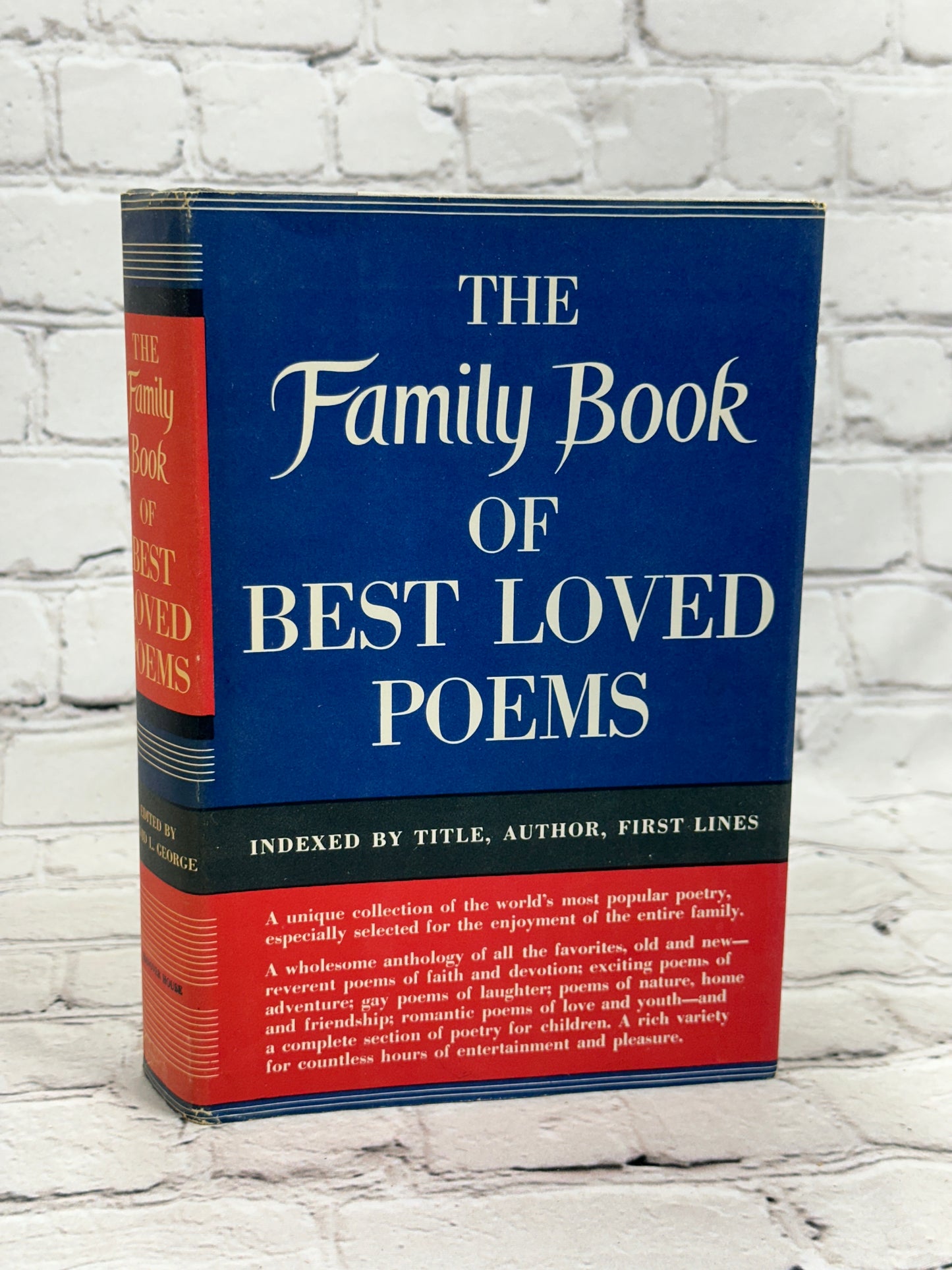 The Family Book of Best Loved Poems By David L. George [BCE · 1952]