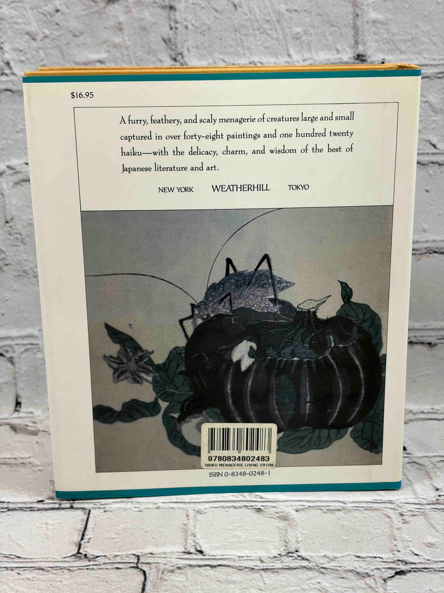 Haiku Menagerie: Living Creatures In Poems And Prints