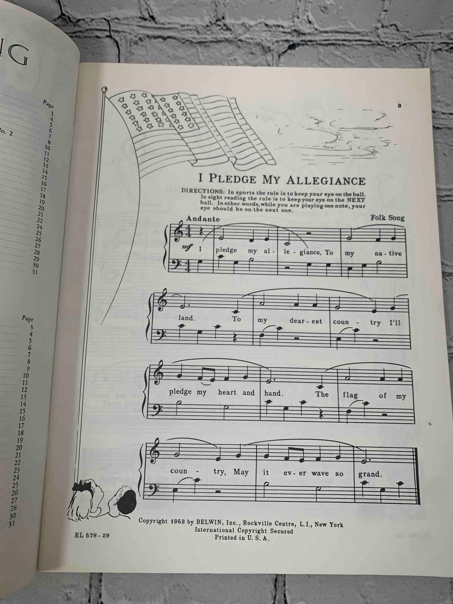 Sight Reading for Paino Book One & Two