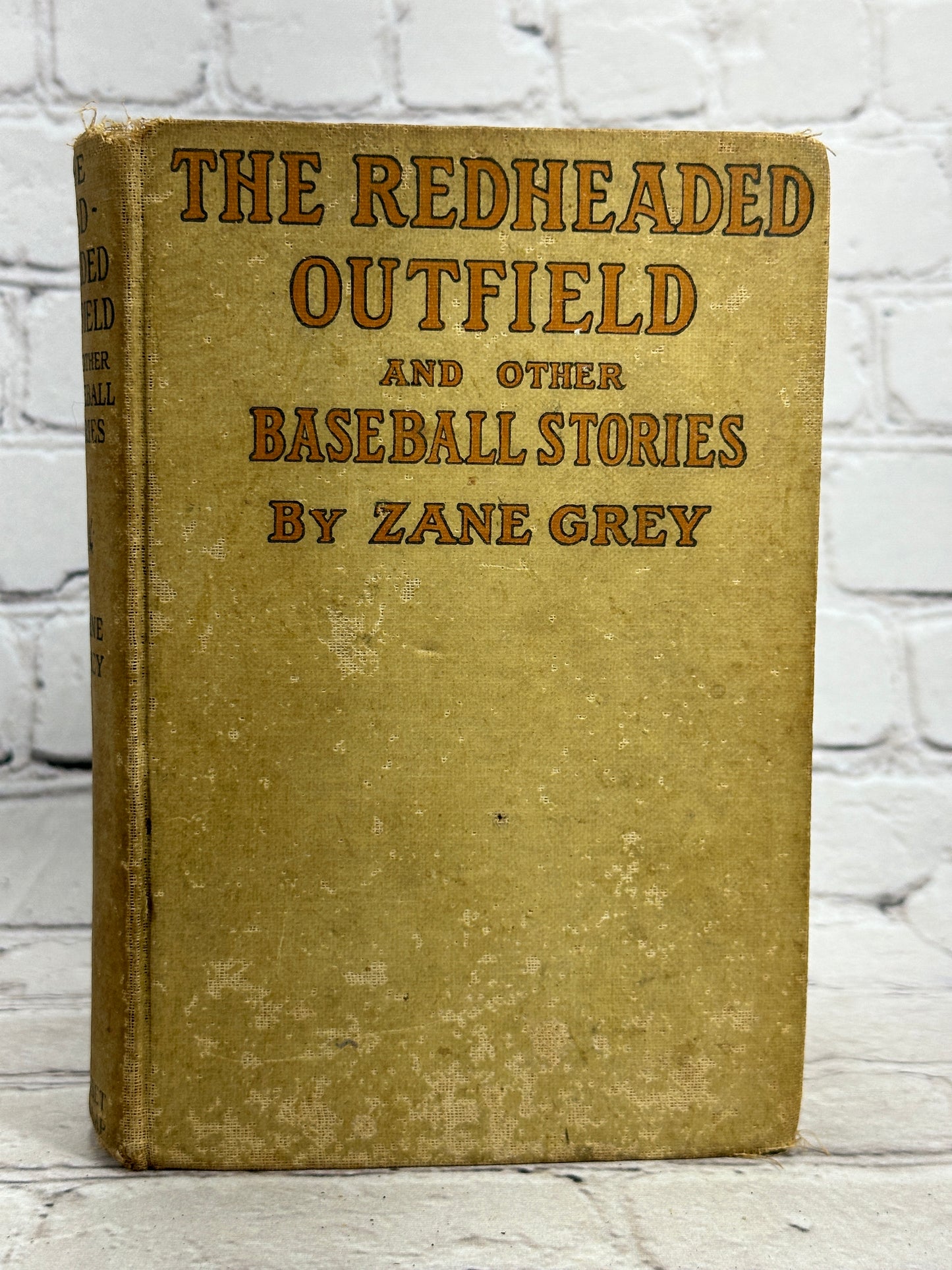 The Redheaded Outfield And Other Baseball Stories By Zane Grey [1920]