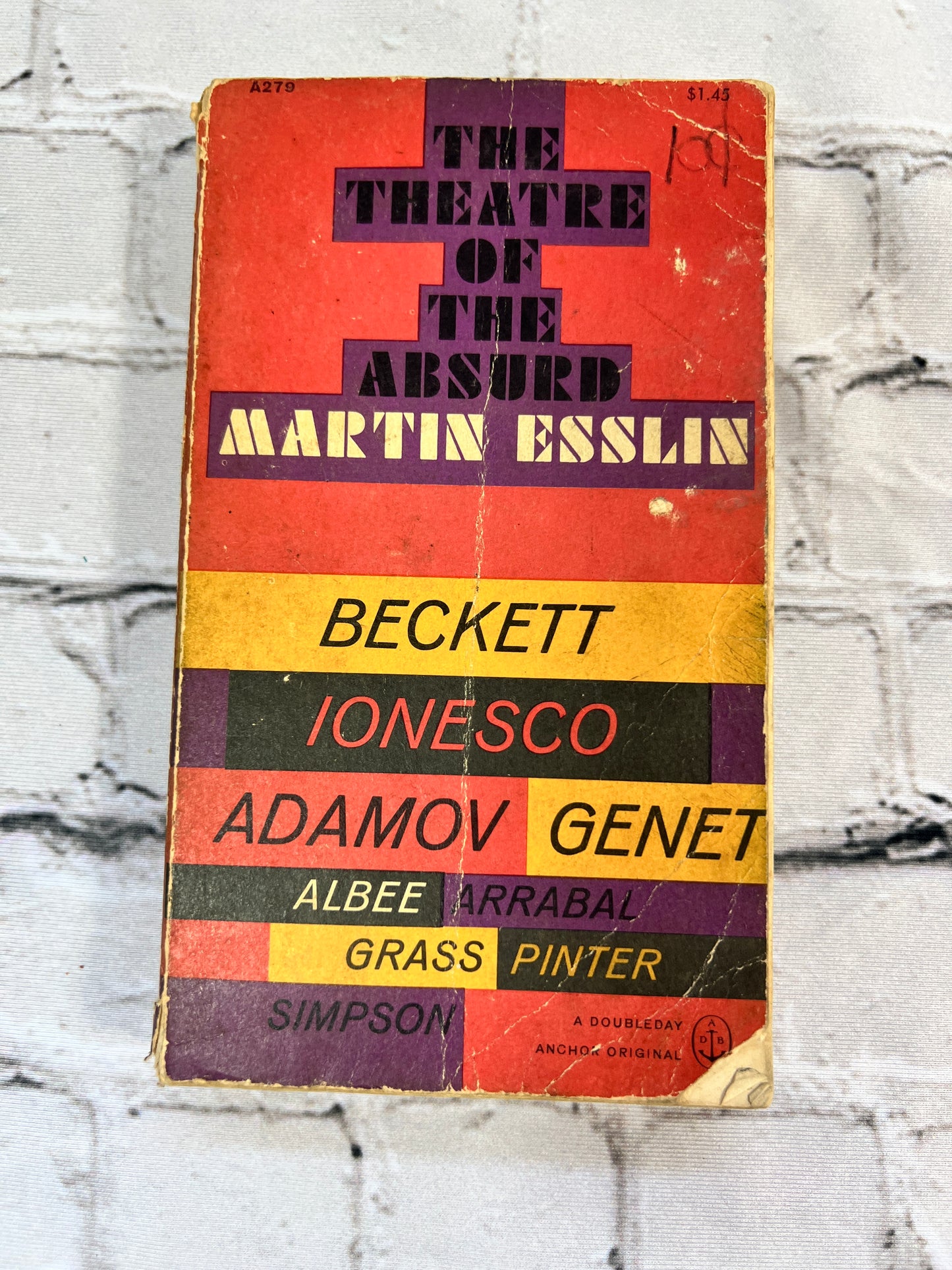 The Theatre of the Absurd by Martin Esslin [1961 · Achor Books Edition]